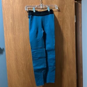 Lululemon Leggings - Teal. Size 6 (I think).